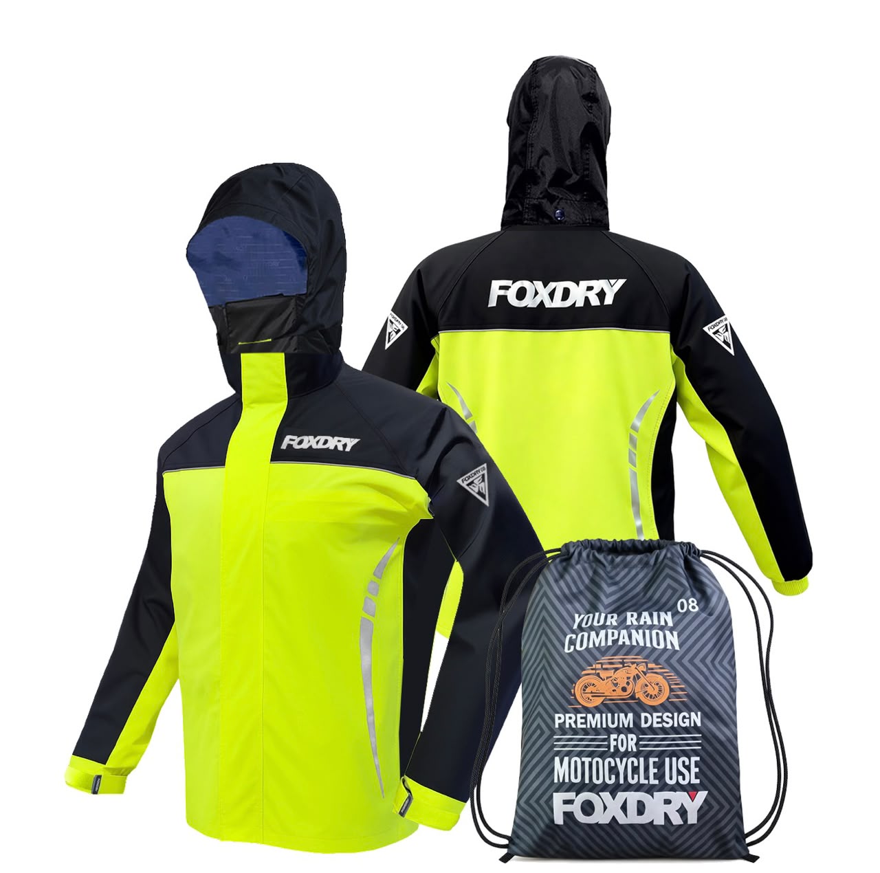 FOXDRY (08) RAINCOAT GREEN