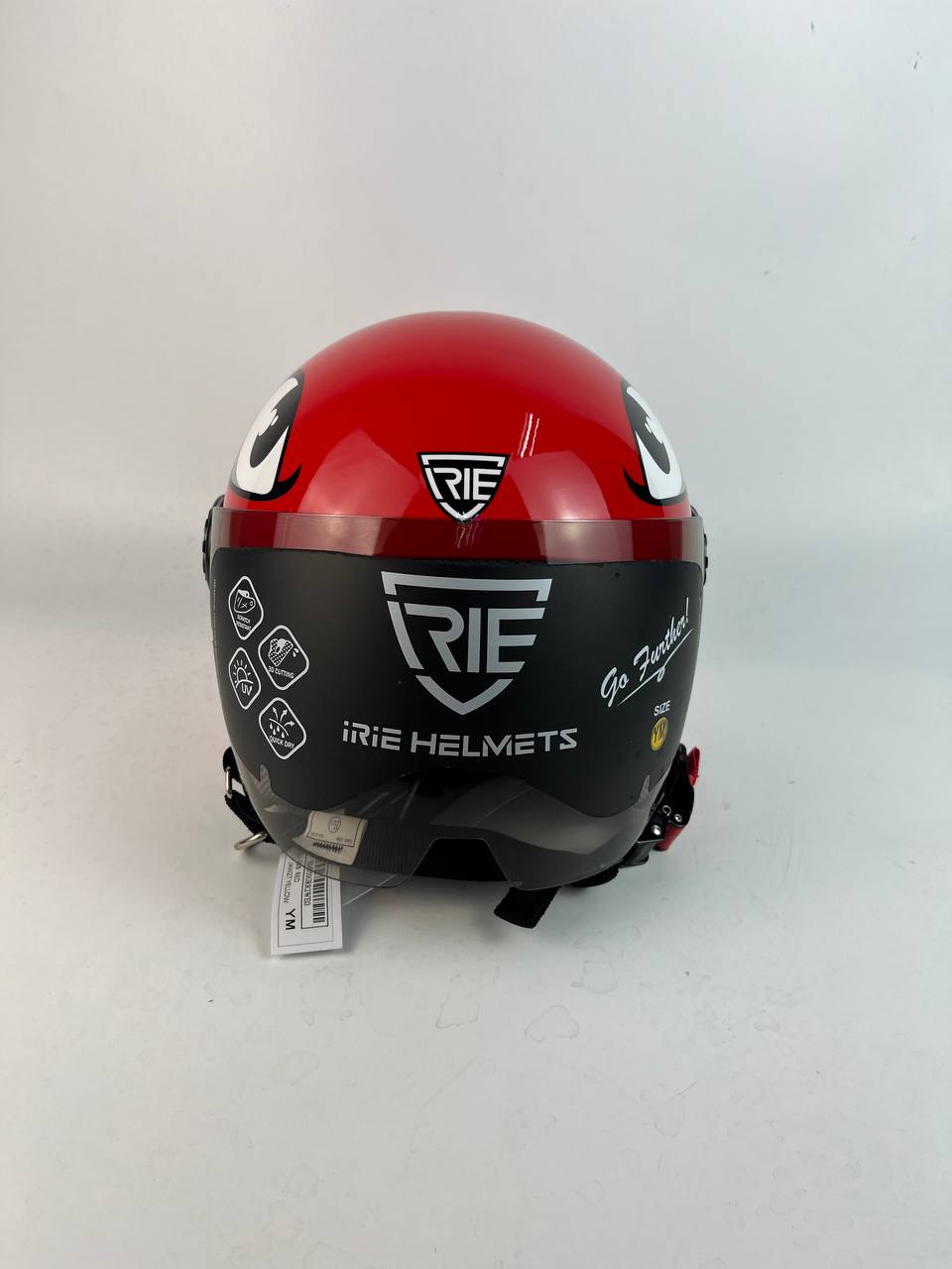 ZEUS IRIE KIDS HELMET RED/YELLOW - Image 4