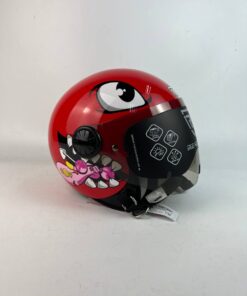 ZEUS IRIE KIDS HELMET RED/YELLOW