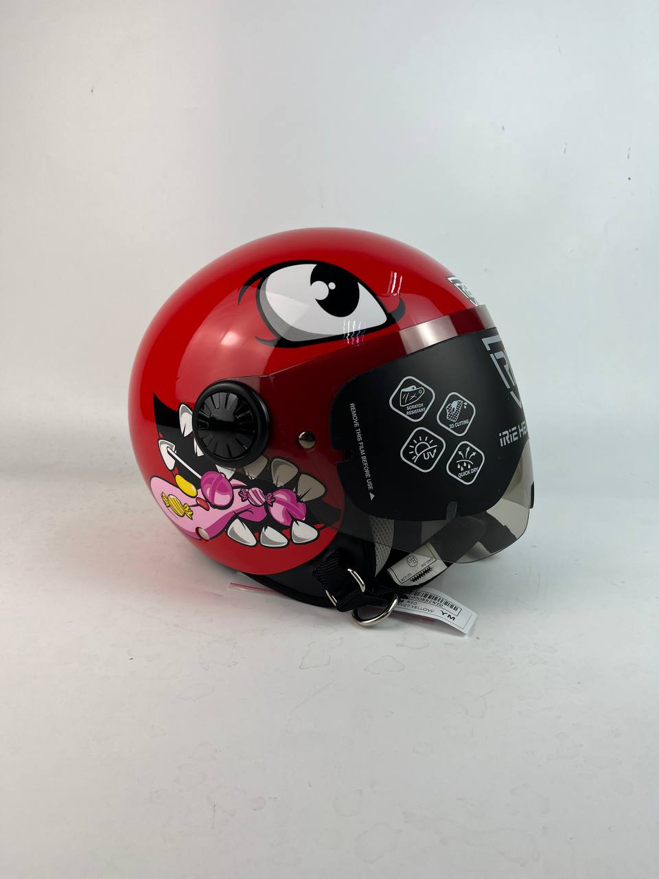 ZEUS IRIE KIDS HELMET RED/YELLOW