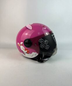 ZEUS IRIE KIDS HELMET PINK/YELLOW