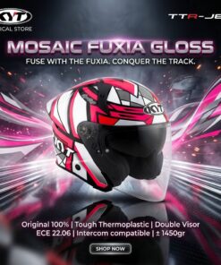 KYT TTR JET MOSAIC FUXIA