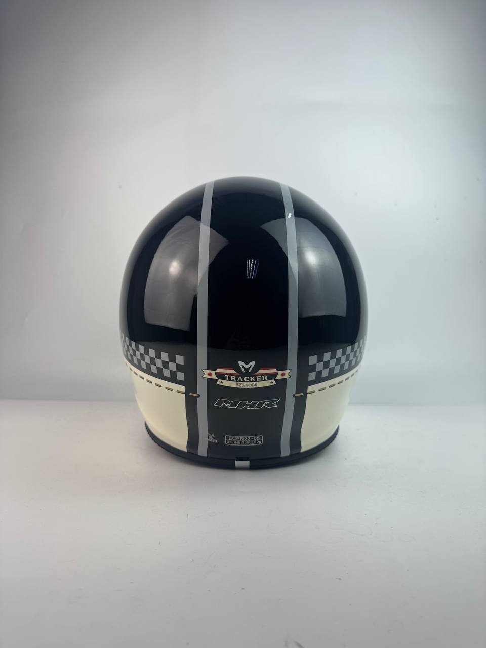 MHR TRACKER GLOSSY BLACK/CREAM GRAPHIC - Image 6