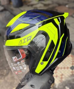 MHR NV JET 3 VERZA PEARL BLACK/FLUO YELLOW